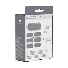 Transparent Me You Us Sensational Seven textured penis sleeve, small size, designed for enhanced stimulation and pleasure.