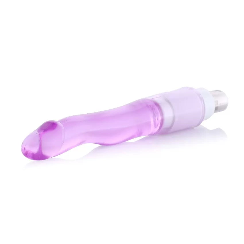 Luxury 2 cm Width Slim Anal Dildo designed for 3XLR Sex Machines - a high-end sex machine dildo with real skin texture for an exquisite experience.