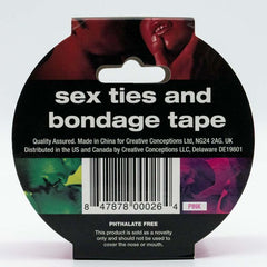 Sex, Ties & Bondage Tape - Pink