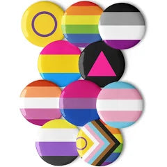 Pride Pin Badges by Swing Bling