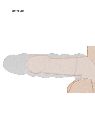 Real Feel Penis Sheath - Lifelike, Skin-like Texture, Phthalate-Free