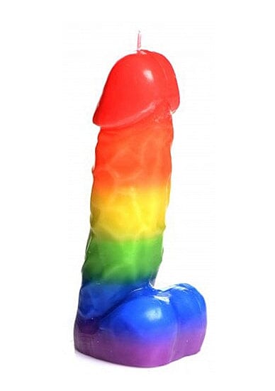 Pride Pecker Rainbow Dick Drip Candle