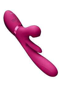 Kura - Thrusting G-Spot Vibrator with Flapping Tongue and Pulse Wave Stimulator