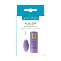 Me You Us Aqua Silk Remote Controlled Vibrating Bullet Egg