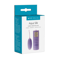 Me You Us Aqua Silk Remote Controlled Vibrating Bullet Egg