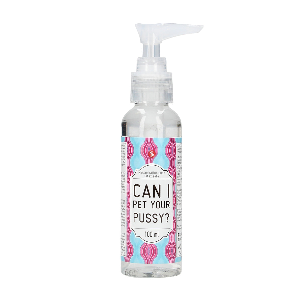 S Line Can I Pet Your Pussy water-based masturbation lubricant 100ml bottle, smooth and moisturizing for intimate use