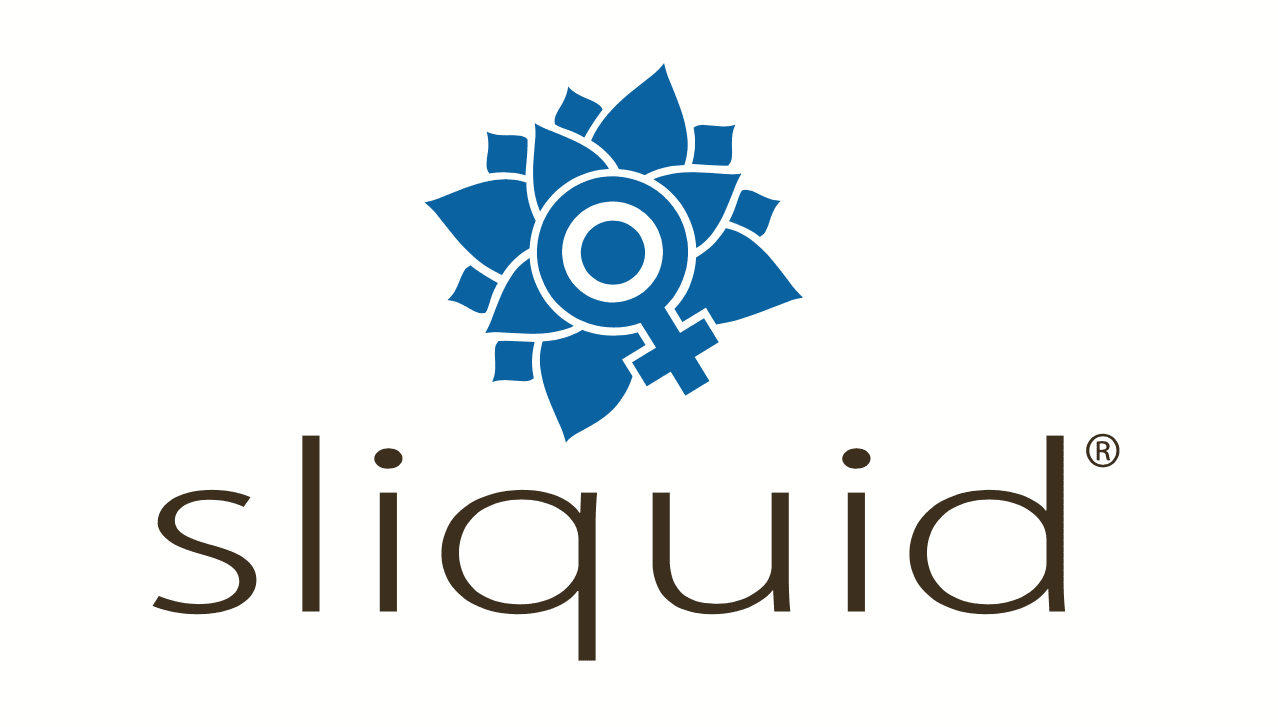 a logo for a company with a blue flower