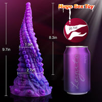 Thumbnail for a purple next to a can of soda