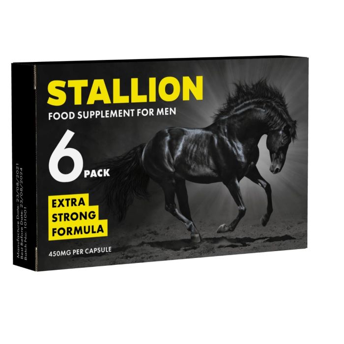 Luxurious Stallion Herbal Supplement 6 pack, formulated with unique Tibetan ingredients for maximum strength and effective results without side effects.