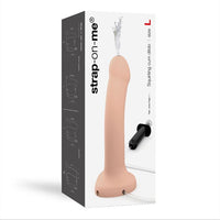 Thumbnail for Strap On Me - Squirting Cum Dildo Semi-Realistic Vanilla - L