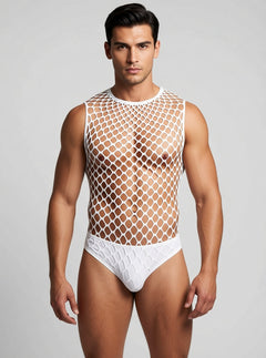 Rainbow Party Full Effect 2 Piece Set White
