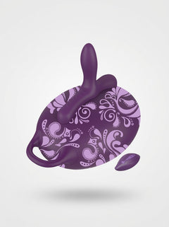 Bouncy Bliss vibrating grinding pad, hands-free 3-motor vibrator with 10 modes