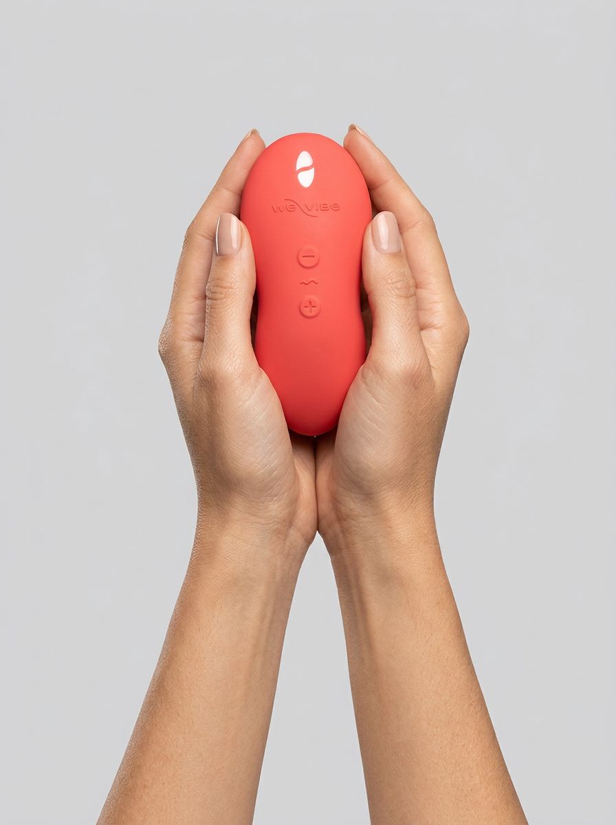 We-Vibe Touch X Rechargeable Clitoral Vibrator – Deep Rumbly, Waterproof, 8 Intensities