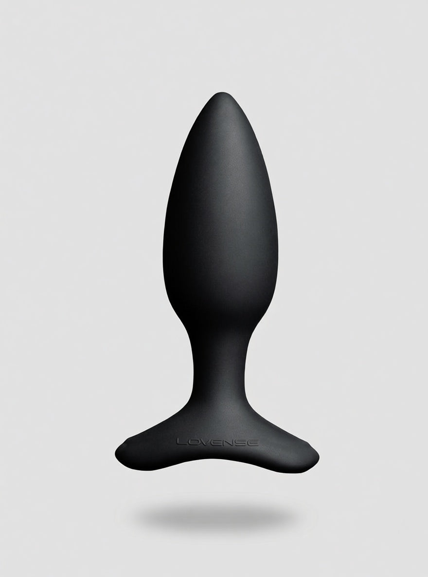 Lovense Hush 2 App-Controlled Vibrating Butt Plug – 1 Inch, 1.5 Inch, 1.75 Inch or 2.25 Inch, Waterproof & Whisper Quiet