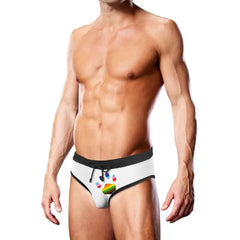 Prowler Swim Brief Black Oversized Paw