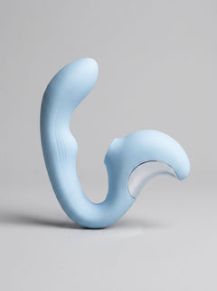 Cherish every moment with the Sky Nimbus G-Spot Finder, an elegant g-spot vibrator tailored for both internal and external pleasure.
