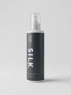 Loving Joy Silk Hybrid Lubricant - Long-Lasting, Vegan-Friendly & Paraben-Free Formula packaging, vegan-friendly Hybrid Lubricant