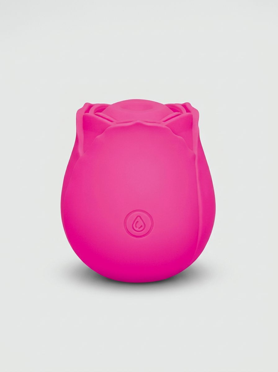 Me You Us Signature The Tapping Rosebud – Pink or Purple tapping rose toy showcasing its smooth silicone finish