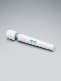Luxurious Le Wand Classique Petite Vibrating Wand Massager in sophisticated White, ideal for enhancing relaxation and self-care routines.