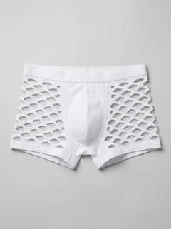 White men’s novelty shorts by Male Power