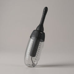 Nexus Automatic Rotating 360° Anal Douche showcasing its remote control and waterproof design, ideal for a comfortable and efficient anal douche experience.