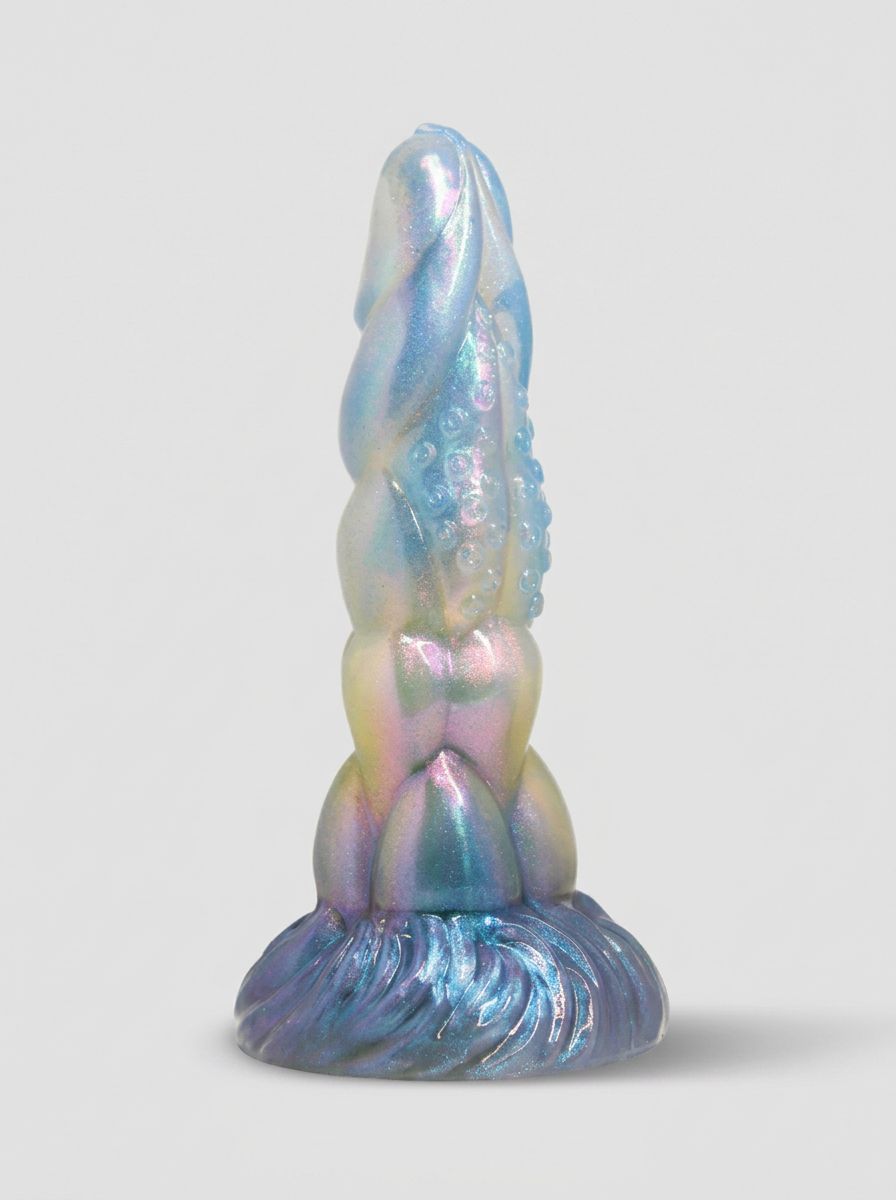 Creature Cocks Crysta Silicone Dildo - Fantasy Iridescent Dildo