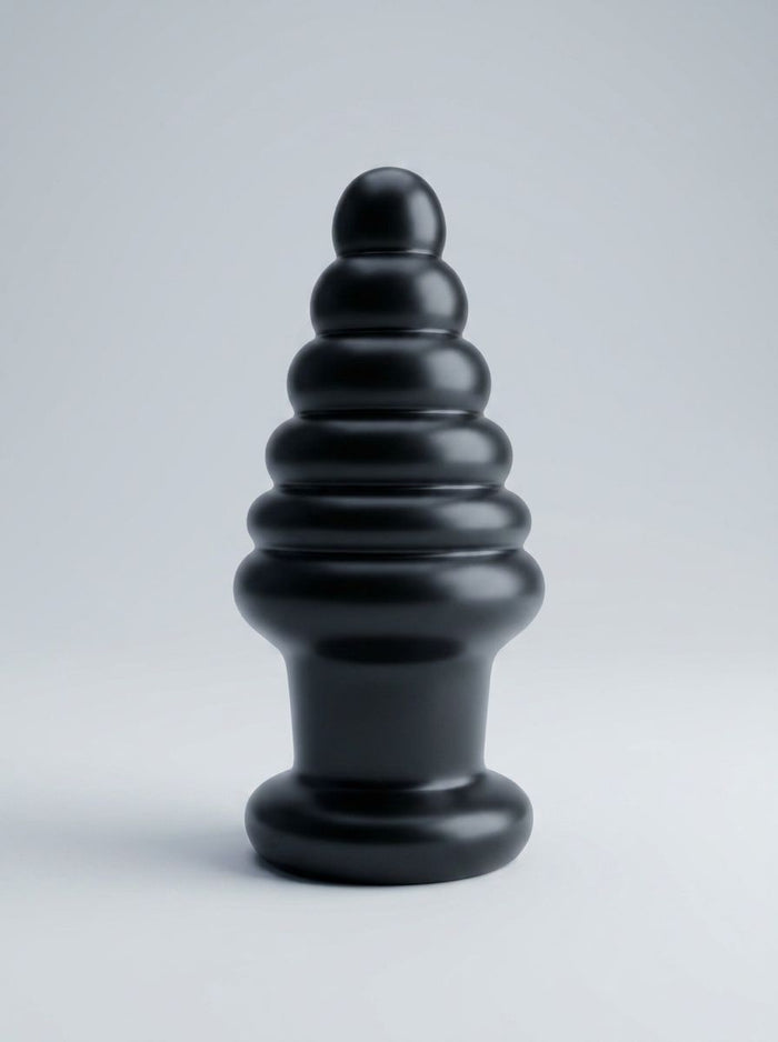 Prowler RED Twisted Tease Large Butt Plug Black