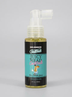 GoodHead Juicy Head Cocktails Dry Mouth Salivating Oral Spray in Piña Colada flavour, 59ml bottle