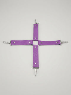 Elegant nipple clamps featured in the luxurious 11-Piece Bondage Kit for Couples.