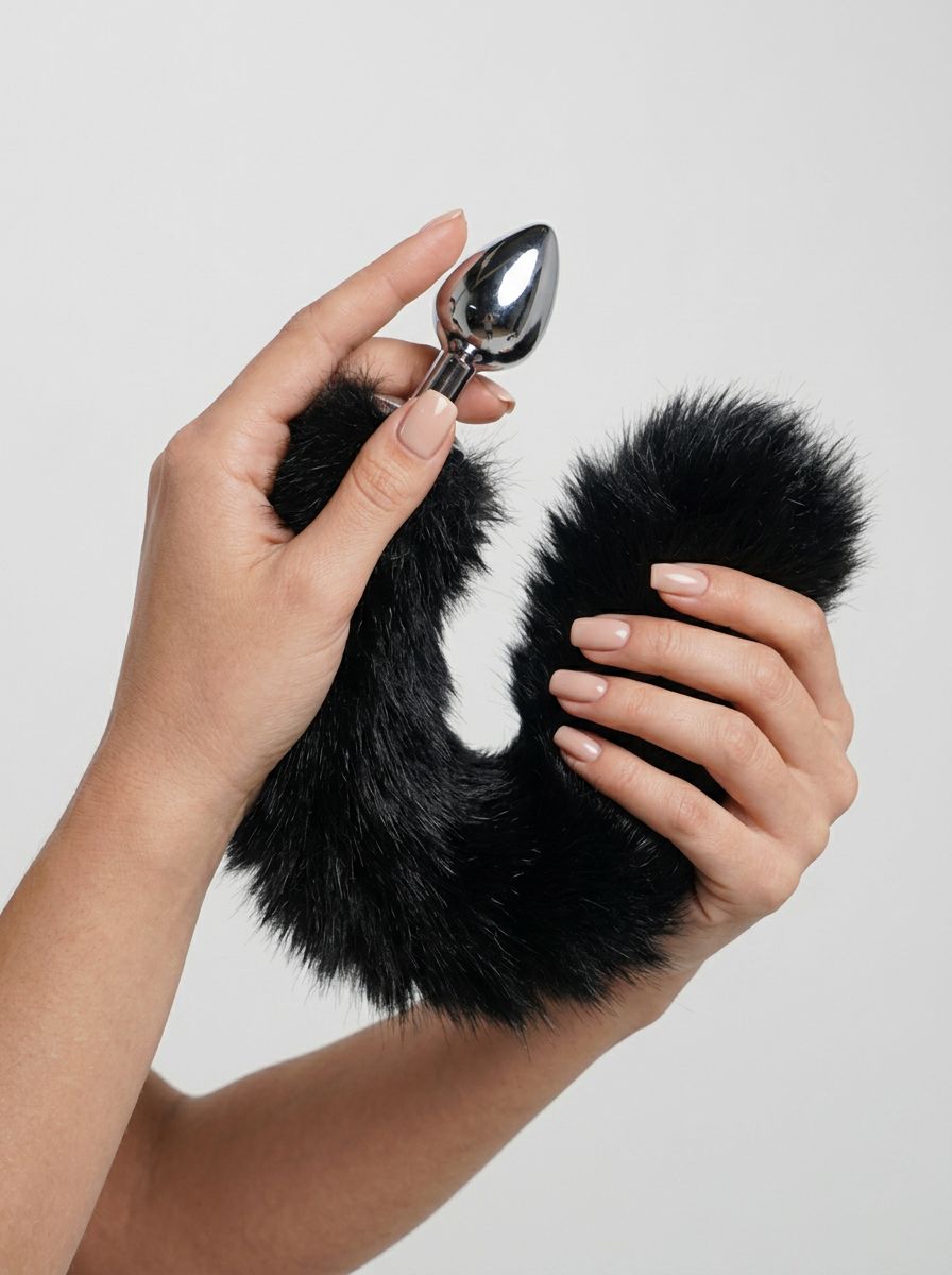 Black Panther Tail Butt Plug