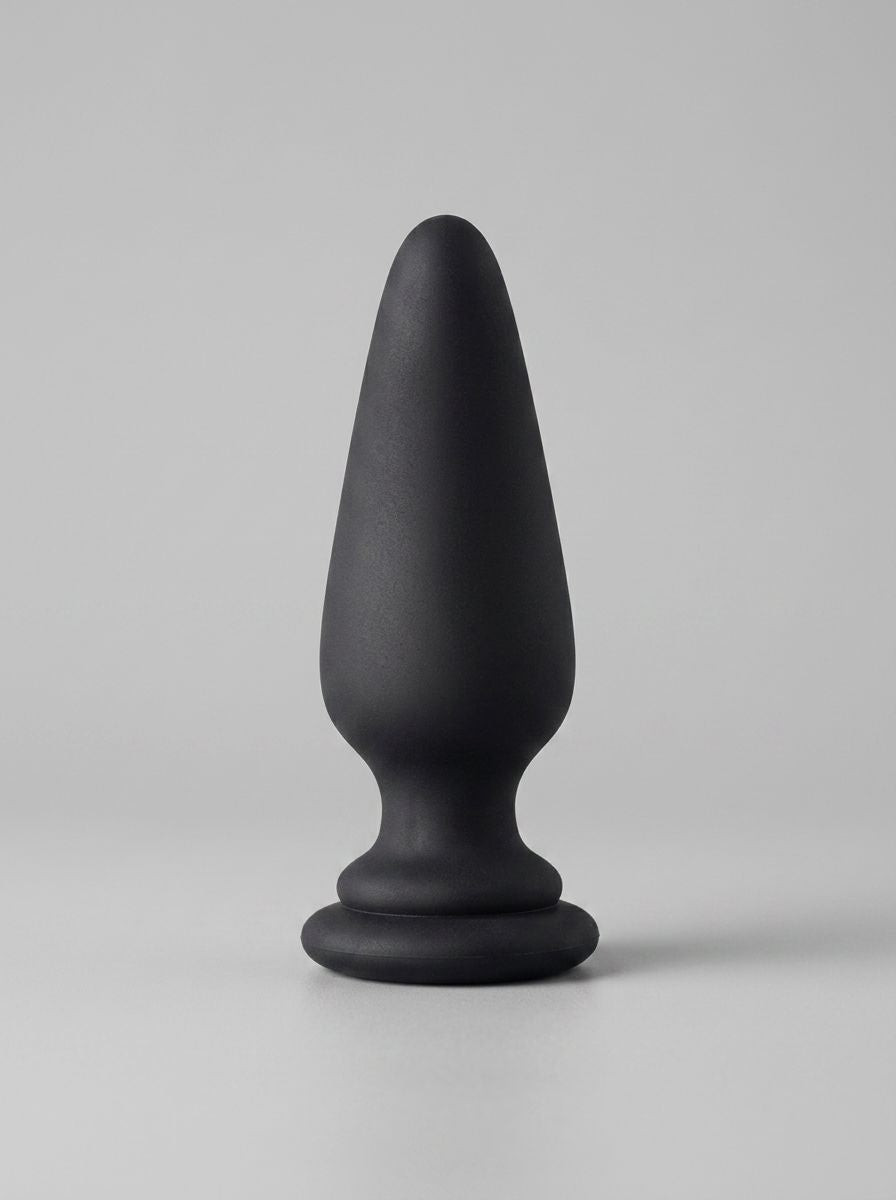 Elegant Tailz Snap-On Interchangeable Small Silicone Anal Butt Plug, designed for pleasure-seeking enthusiasts; perfect as an interchangeable butt plug for intimate adventures.