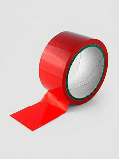 Stylish Bondage Tape Restraints 20m - Durable, Non-Sticky 1 Inch Wide Bondage Tape Perfect for Intimate Adventures, Prowler RED.