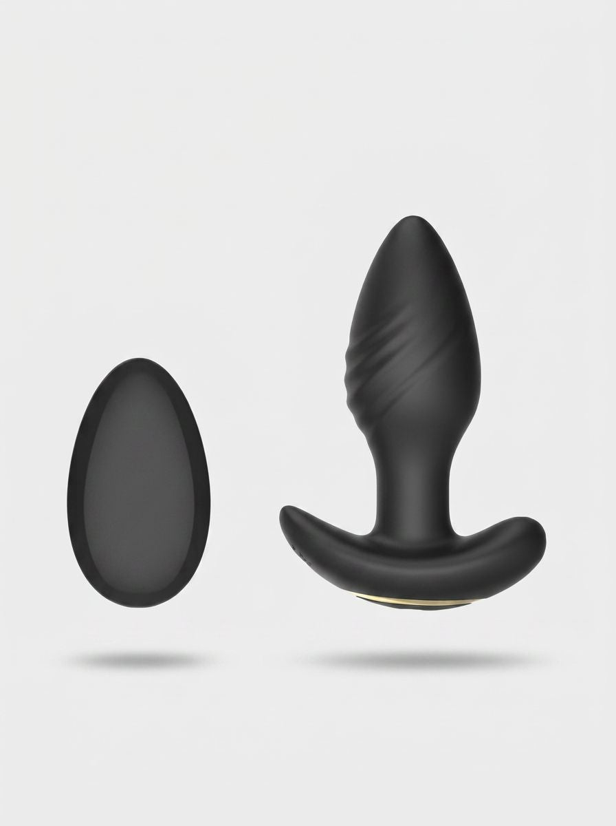 Toosh Remote Controlled Silicone Rotating & Vibrating Butt Plug