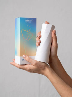 SKY The Ultimate Blowjob Expert - an elegant automatic masturbator featuring advanced suction and vibration technology.