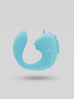 Elegant Unihorn C-Horse - Ocean Peak Dual Vibrator featuring a flexible silicone tail for personalised pleasure.