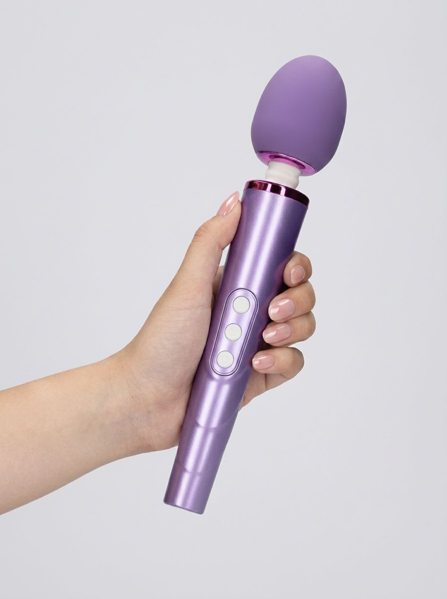 Wand Vibrator – 6 Powerful Speeds, USB Rechargeable, 10 Inch Design for Solo or Shared Use by Loveline