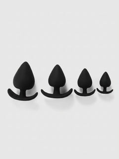 Elegant Scandals Thick Anal Training Anchor Butt Plugs in graduated sizes, crafted from luxurious silicone, designed for ultimate pleasure with anal training plugs.