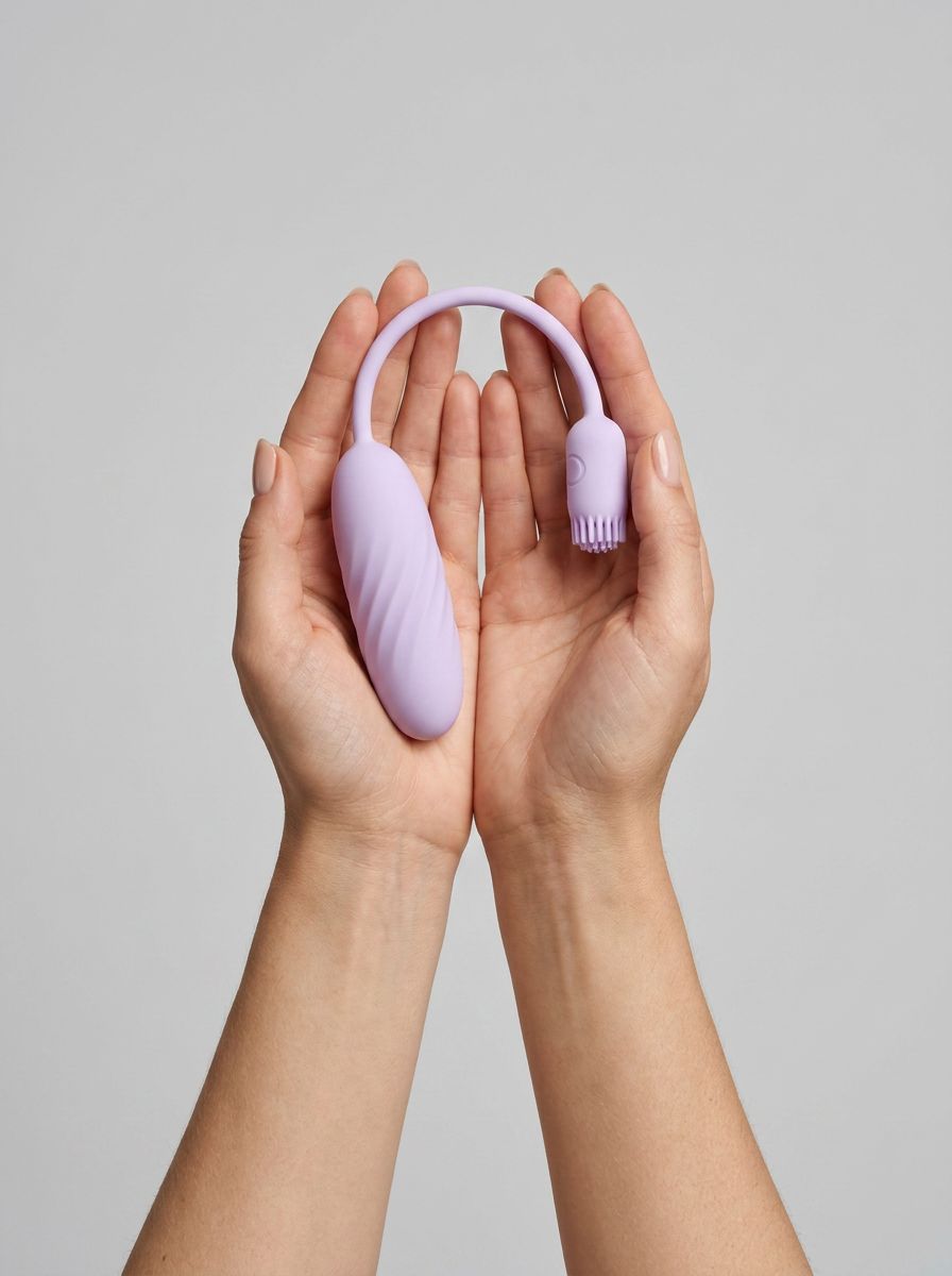 Svakom Plume flexible brush tail bullet vibrator with app control, featuring sleek design and smooth surface for intimate pleasure.