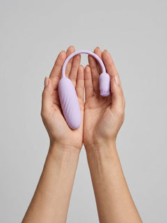 Svakom Plume flexible brush tail bullet vibrator with app control, featuring sleek design and smooth surface for intimate pleasure.