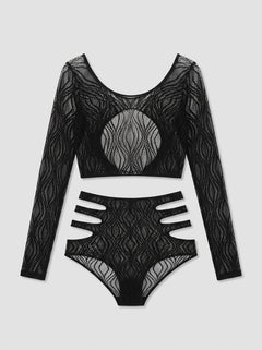 Detailed view of the Pink Lipstick Back Me Up 2 Piece Short Set in Black, capturing the intricate design and luxurious finishing that enhances this trendy short set.
