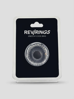 Rev-Rings stretchy cock ring from REV, thick elastic erection enhancer for increased stamina and pleasure during intimacy.