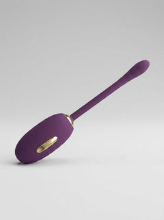 Close-up view of the Pretty Love Doreen Egg Vibrator with Electro Shock, highlighting the intricate details and premium quality of its silicone material.