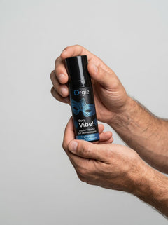 Orgie Sexy Vibe! Liquid Vibrator luxury intimate arousal gel, approximately 75 doses
