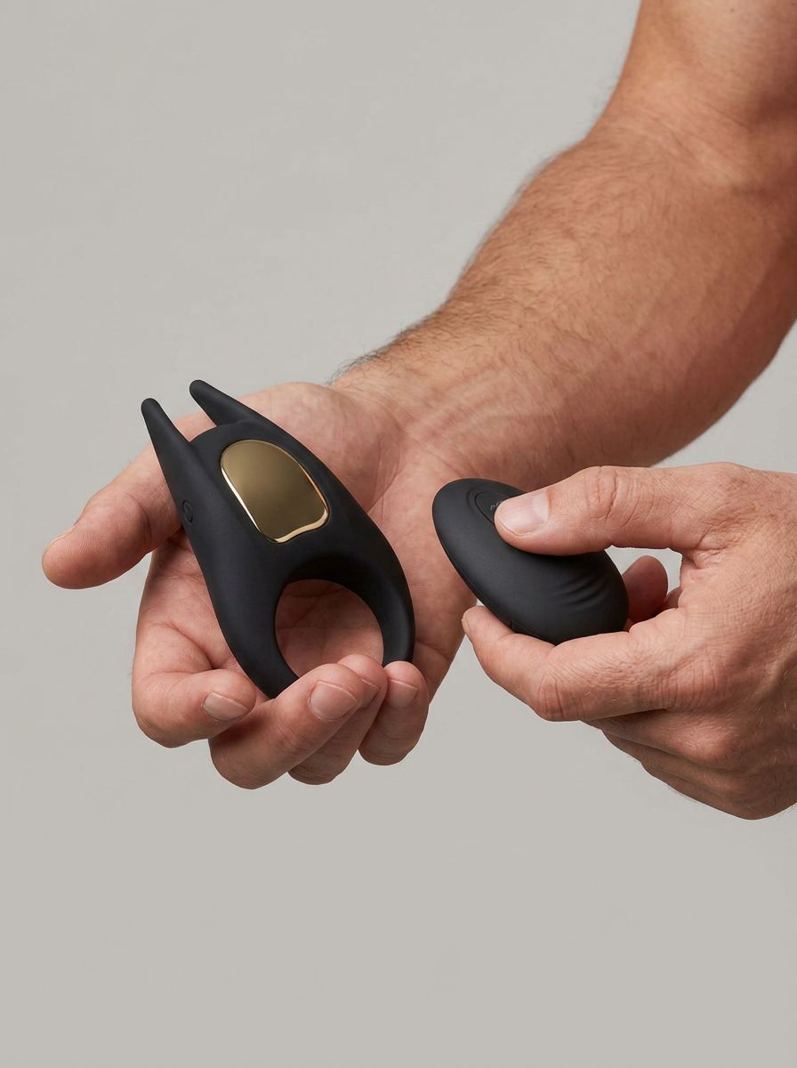 INTY Toys Crave Vibrating Cock Ring with Remote