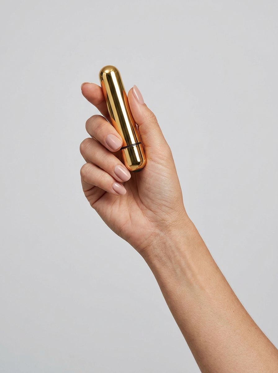Loving Joy 10 Function Gold Bullet Vibrator – Powerful, Waterproof, Discreet Stimulation
