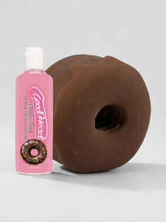 GoodHead Chocolate Donut Blowjob Set - Indulge in this luxury novelty blowjob set designed for playful pleasure.