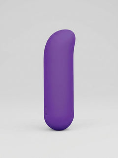 Me You Us Signature The Contour Silicone Bullet Vibrator, close-up of the discreet contoured bullet vibrator