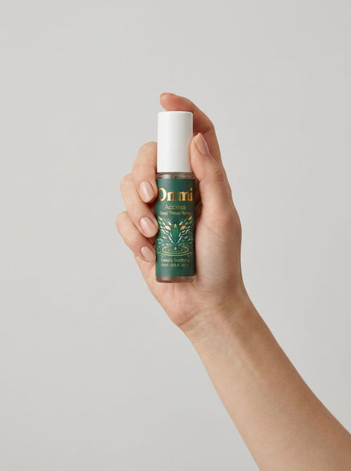 Onmi Access Deep Throat Spray in Mint Flavour – 15ml