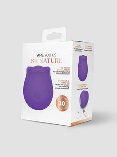 Me You Us Signature The Tapping Rosebud – Pink or Purple tapping rose toy suitable for external erogenous-zone stimulation