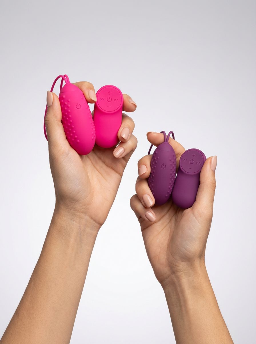 Me You Us Wireless Egg Vibrator – Purple or Hot Pink